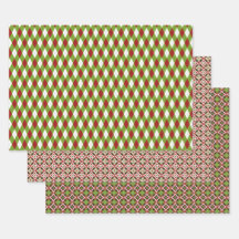 Christmas Red and Green Multi- Pattern