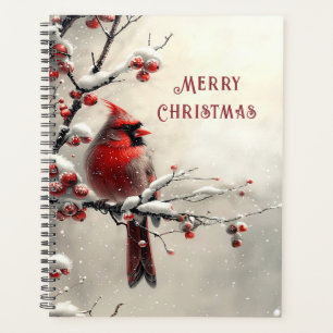 Christmas Red Cardinal Holiday Planner