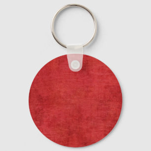 Christmas Red Chenille Fabric Texture Key Ring