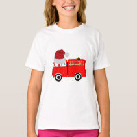 Christmas Red Fire Truck 