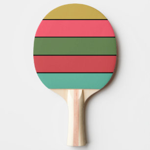 Christmas Red Gold Green Colour On Watercolor Pape Ping Pong Paddle