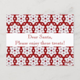 Christmas Red Postcard