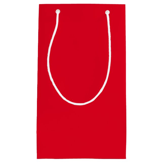 Christmas Red Small Gift Bag (Front)