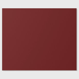 Christmas red, solid red, deep Red, plain Red Wrapping Paper
