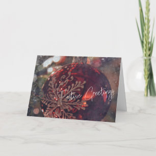 CHRISTMAS REDS Greeting Card