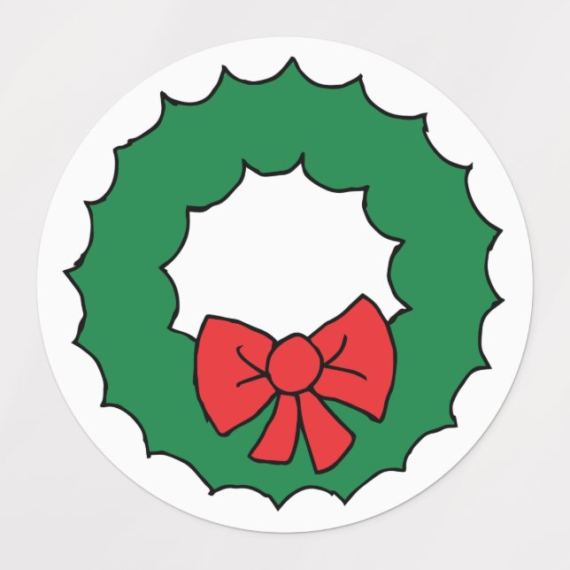 Christmas Reef Drawing Christmas Garland Clipart (Design 1)