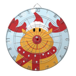 Christmas Reindeer Dartboard