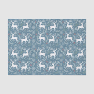 Christmas Reindeer, Forest Berries, Snowflakes  Tissue Paper