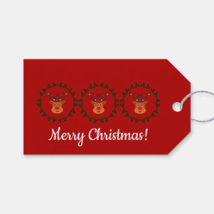 Christmas Reindeer Gift Tag