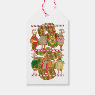CHRISTMAS REINDEER Gift Tags