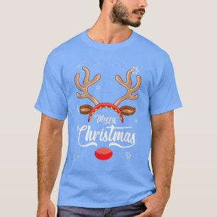 Christmas Reindeer Happy Holidays Family Xmas Paja T-Shirt