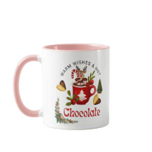 Christmas Reindeer Hot  Cute  Coffee mug