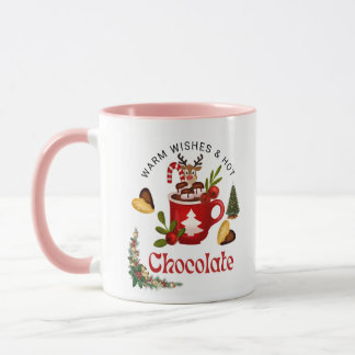 Christmas Reindeer Hot  Cute  Coffee mug
