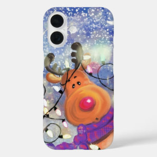 Christmas Reindeer iPhone Case