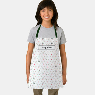 Christmas Reindeer personalised apron