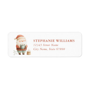 Christmas Reindeer Return Address Labels