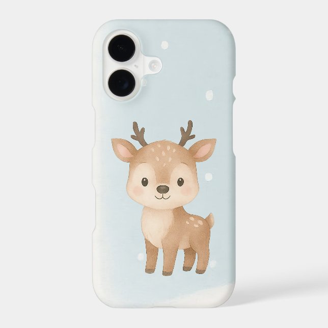 Christmas reindeer soft festive winter  (Back)