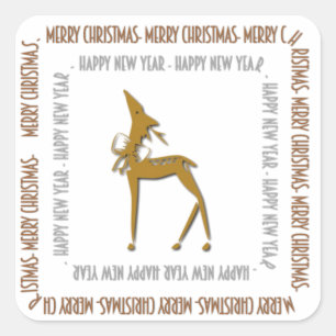 Christmas Reindeer Stickers