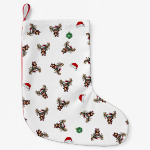 Christmas Reindeer Stocking