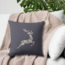 Christmas Reindeer Toile Pattern