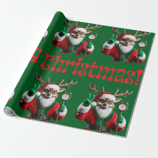 Christmas Reindeer Wrapping Paper