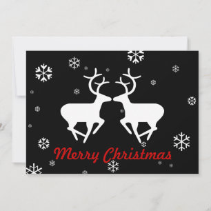 Christmas Reindeer's Holiday Card