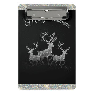 Christmas Reindeers Mini Clipboard