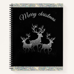 Christmas Reindeers Notebook