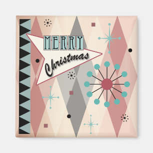 Christmas Retro 01 Magnet