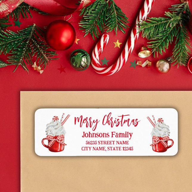  christmas retro cute mug red script holiday (Creator Uploaded)