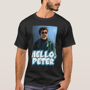 Christmas Retro Hello Peter Spider Funny Vintage C T-Shirt