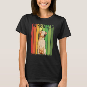 Christmas Retro Labrador Dog Group Matching Xmas H T-Shirt