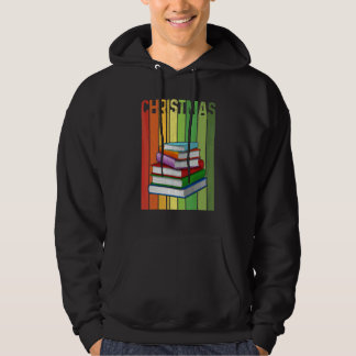 Christmas Retro Reading Cute Group Matching Xmas H Hoodie