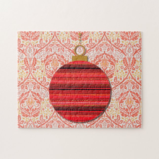 Christmas Retro Style Art Puzzle (Horizontal)