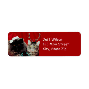 Christmas Return Address Labels
