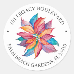 Christmas Return Address Labels