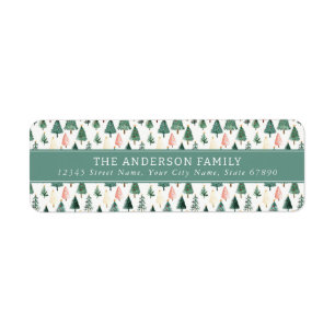 Christmas Return Address Labels