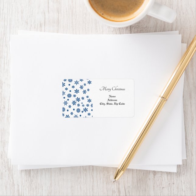 Christmas Return/ Shipping  Address Label (Insitu)