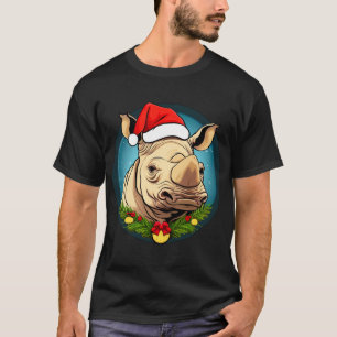 Christmas rhino T-Shirt
