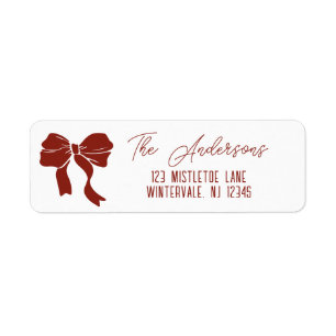 Christmas Ribbon Bow Custom