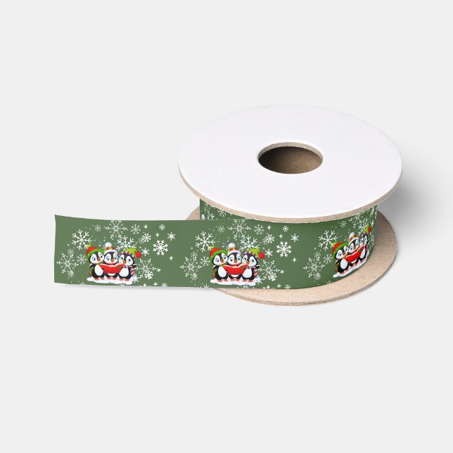 Christmas Ribbon Satin Ribbon (Spool)