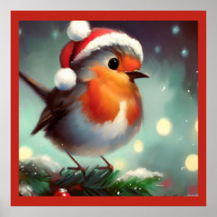 Christmas Robin 2 Poster