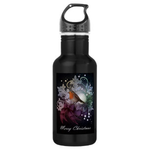 Christmas Robin 532 Ml Water Bottle