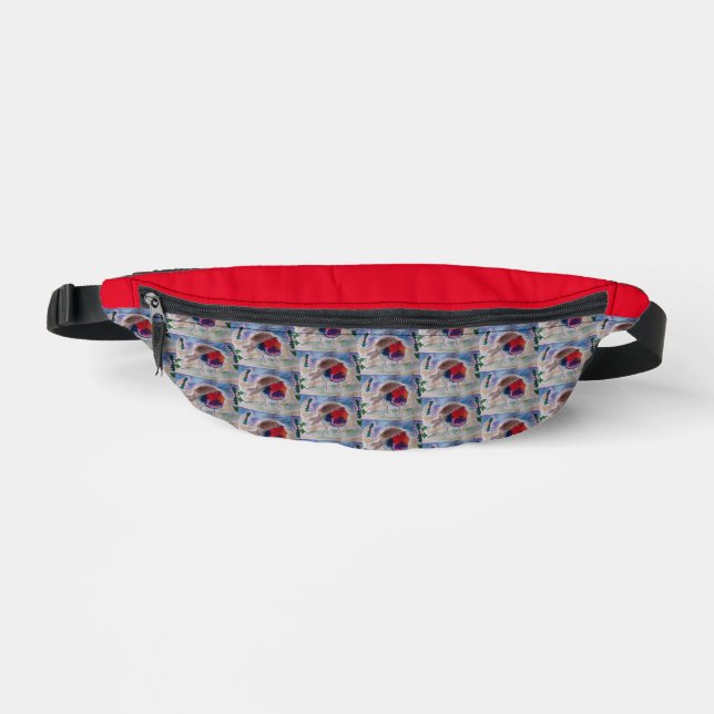Christmas Robin Bum Bag (Front)