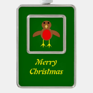 Christmas Robin Customisable Ornament