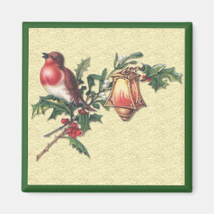 Christmas Robin Magnet