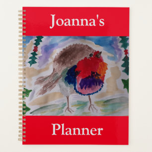Christmas Robin  Planner