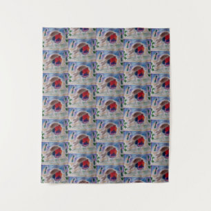 Christmas Robin Tapestry