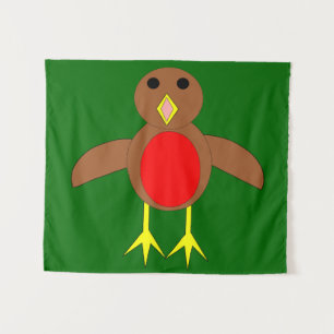 Christmas Robin Tapestry