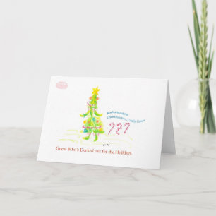 Christmas Rock Holiday Card